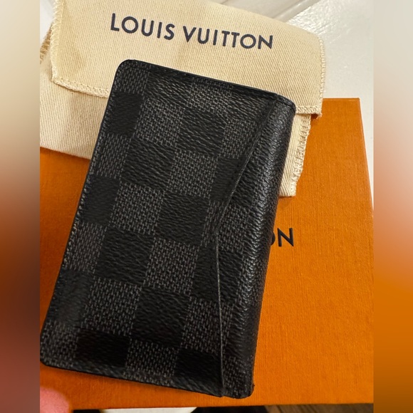 Men’s Louis Vuitton fold Wallet Damier Graphite pattern - Picture 6 of 6